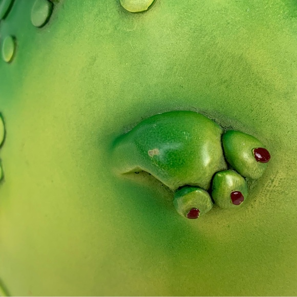 Vintage Chubby Quirky Green Dragon Piggy Bank Paolo Chiari Adorable Derpy Read - Picture 12 of 16